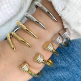 Zircon Nail Bangle