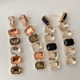 Long Stone Earrings CMEADL-2401337