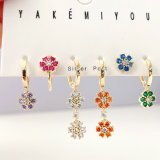 Colored flower set Earrings