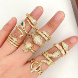 Fashoin Snake Adjustable Ring