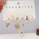 Eye Pendant Set Earrings