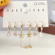 Flower Pendant Set Earrings