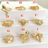 Fashoin Snake Adjustable Ring