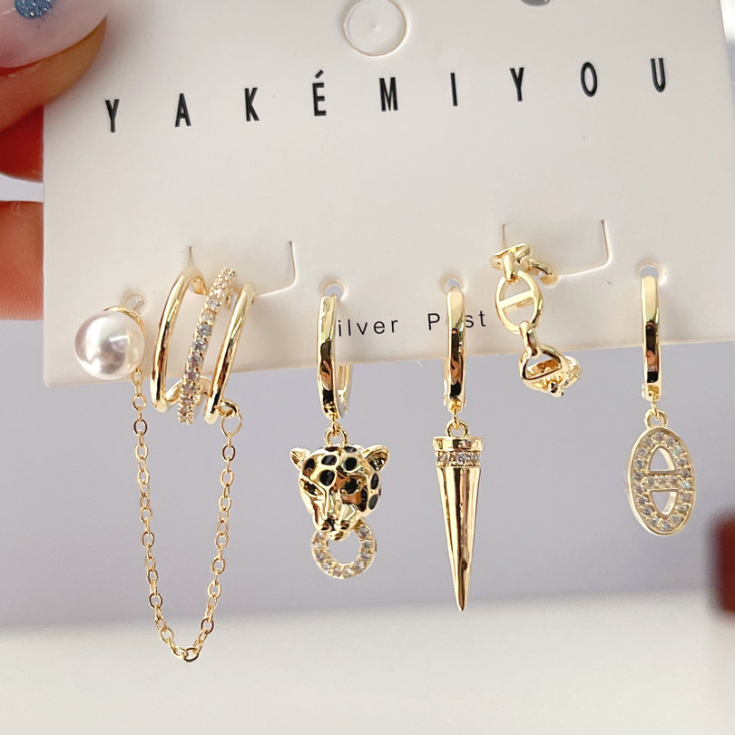 Leo Charms Set Earrings