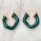 U-shaped Enamel Earrings CMEADL-2402962