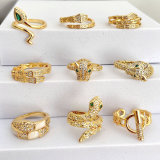 Fashoin Snake Adjustable Ring