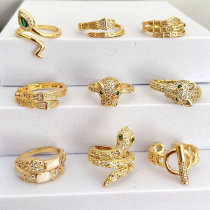 Fashoin Snake Adjustable Ring