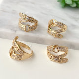 Fashion Metal Butterfly Adjustable Ring