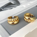Fashion Metal Butterfly Adjustable Ring