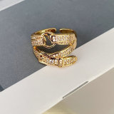 Fashion Metal Butterfly Adjustable Ring