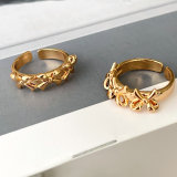 Fashion Metal Butterfly Adjustable Ring