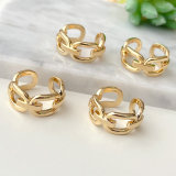Fashion Metal Butterfly Adjustable Ring