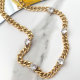 Stainless Steel Cuban Chain Necklace