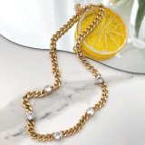 Stainless Steel Cuban Chain Necklace