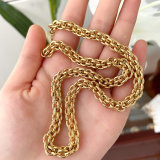 Stainless Steel Chunky Chain Necklace
