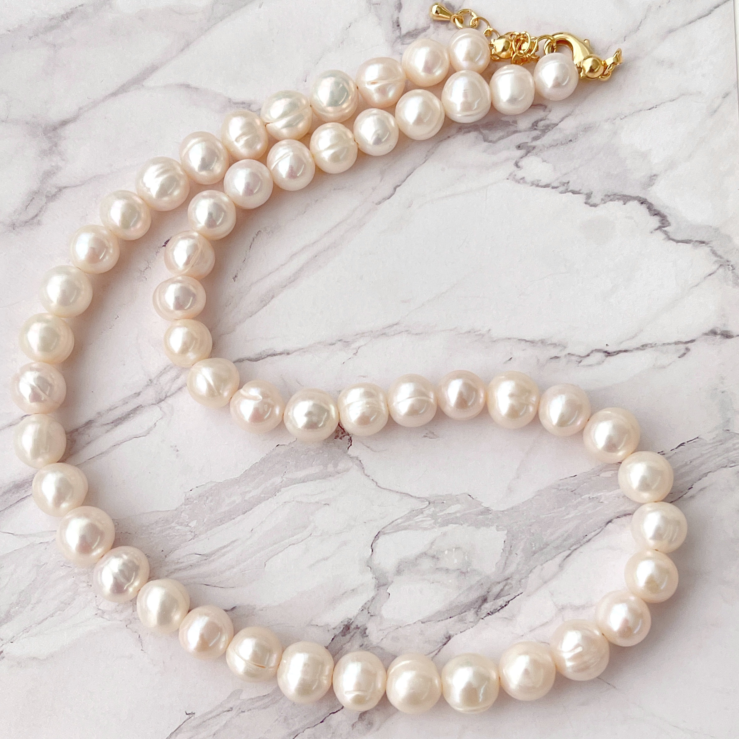 16inch Simple Fresh Water Pearl Necklace
