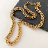 Stainless Steel Chunky Chain Necklace
