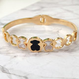 Stainless Steel Bear Bracelet