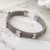 Stainless Steel Bear Bracelet