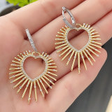 Heart Drop Earrings