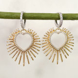 Heart Drop Earrings