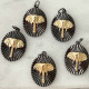 Double Color Egg Elephant Charm