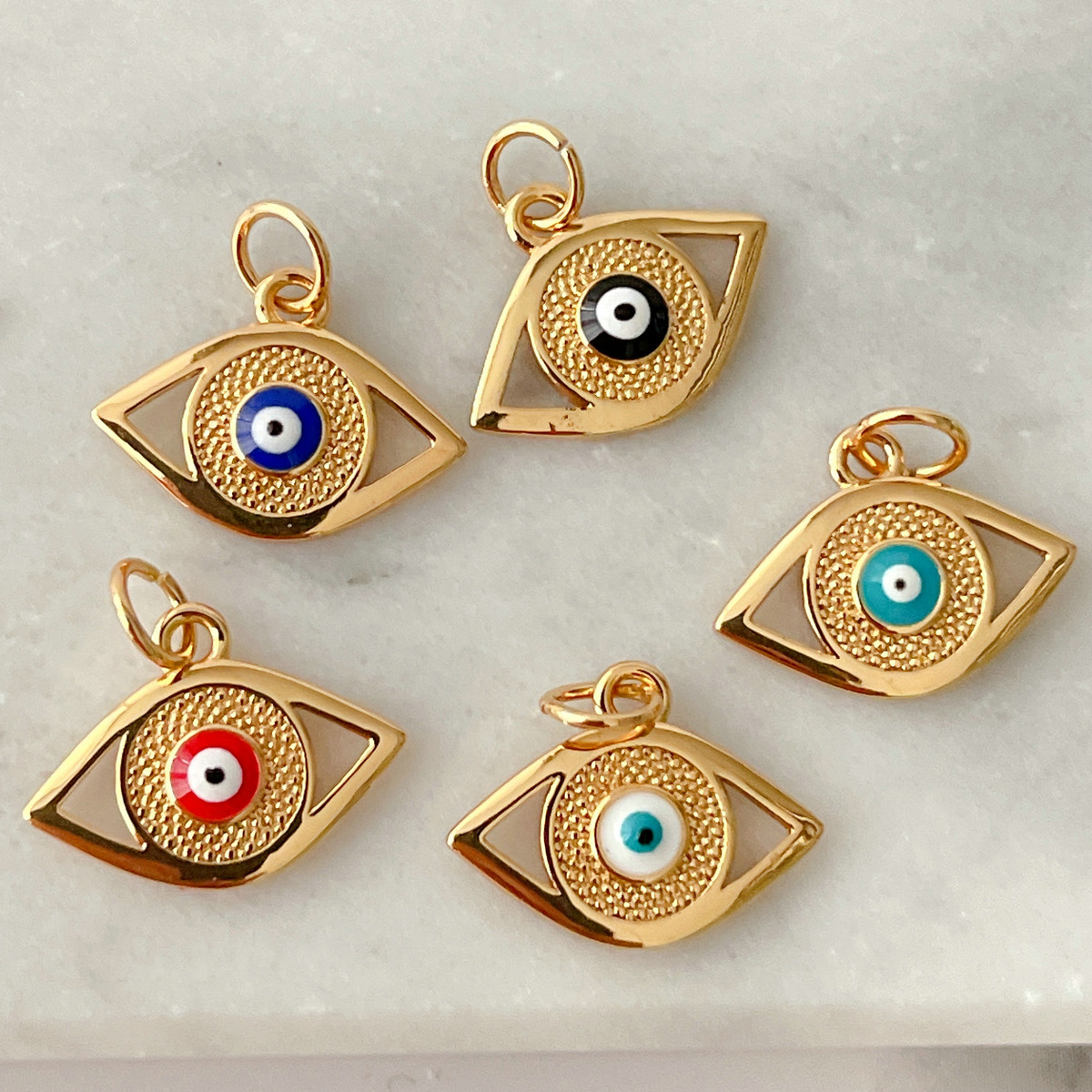 Enamel Eye Cham