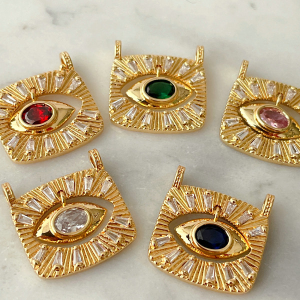 Square Eye Pendant