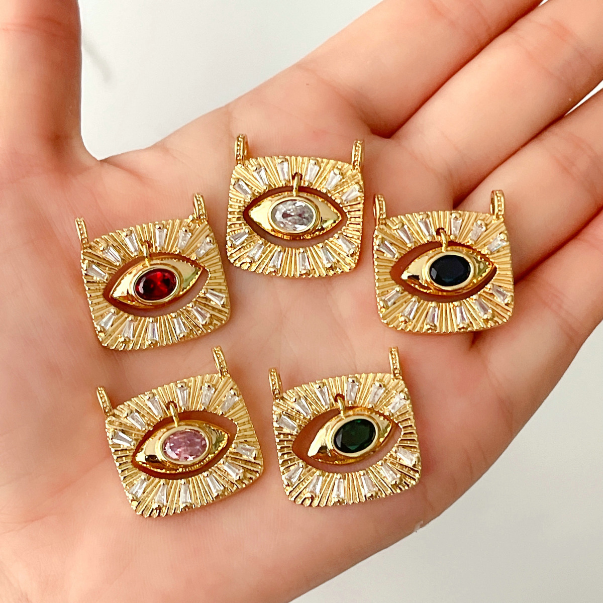 Square Eye Pendant
