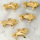 Metal lion Charm