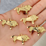Metal lion Charm