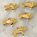 Metal lion Charm