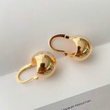 Metal Ball Earrings CMEADL-2439578