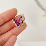 Colorful Butterfly Charm