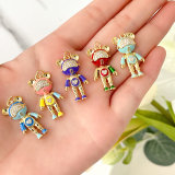 Enamel Bear Pendant