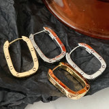 Square Hoop Earrings CMEADL-2439479