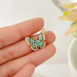Colorful Butterfly Charm