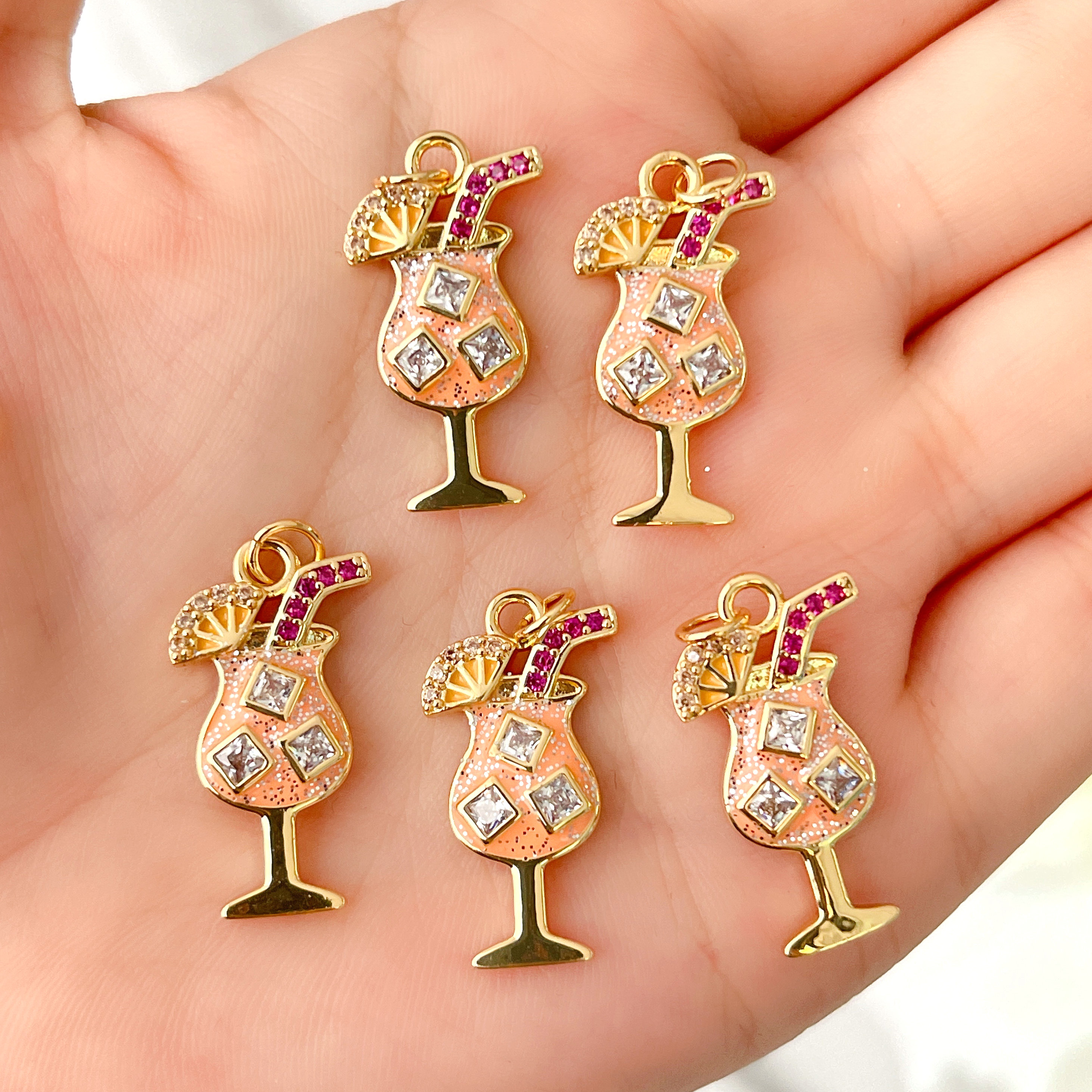 Summer Juice Cup Charm