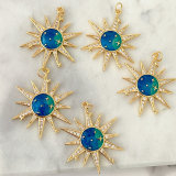 Blue Enamel Star Charm