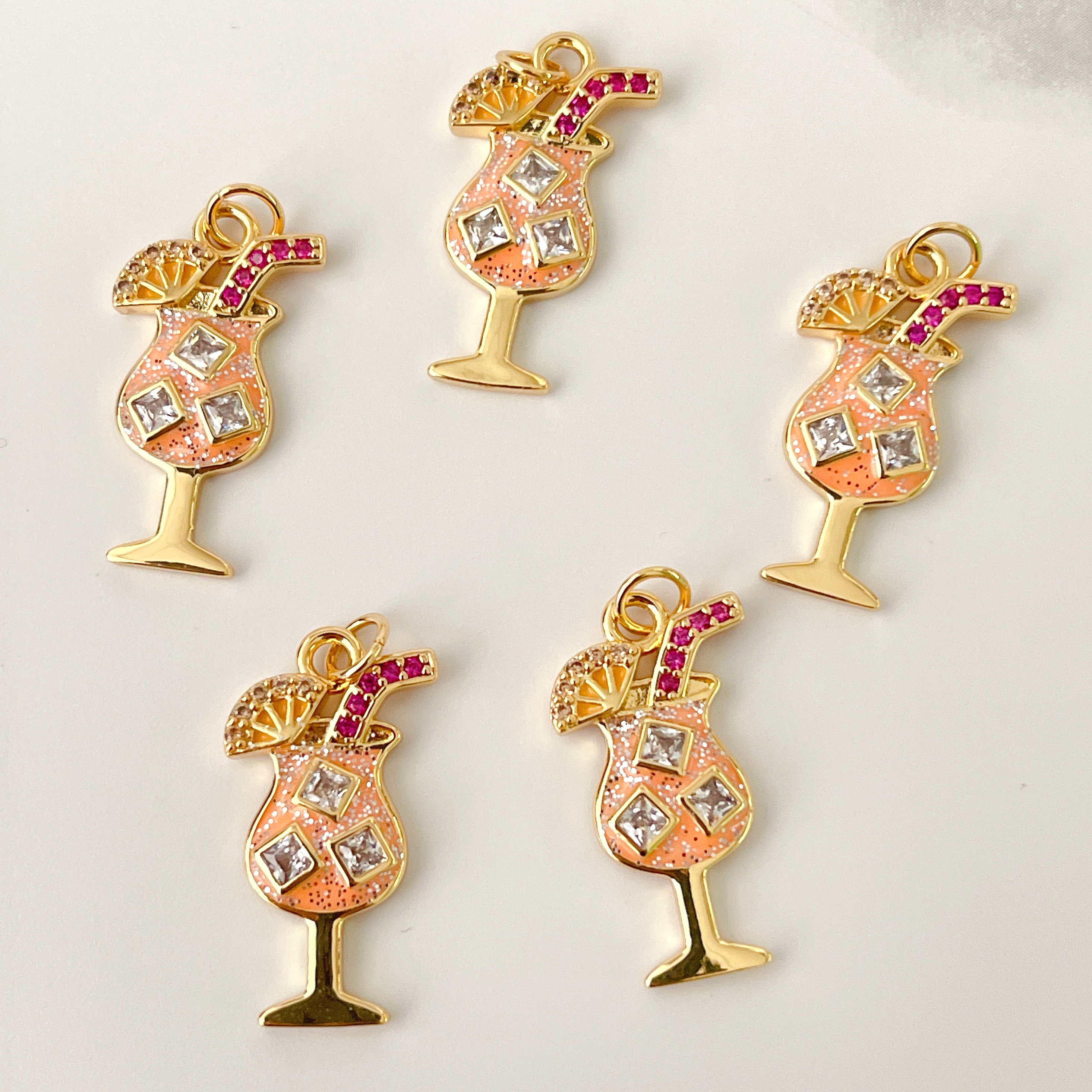 Summer Juice Cup Charm