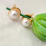 Double Pearl Earrings CMEADL-2441008