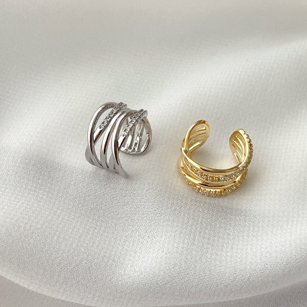 Fashion zircon Ear Cuff ( Piece )