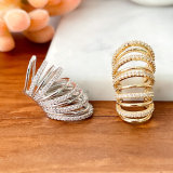 Big Zircon Ear Cuff ( Piece )