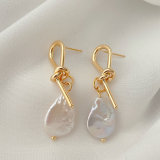 Pearl Drop Earrings CMEADL-2441008