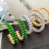 Eye Zircon Hoop Earrings CMEADL-2440983