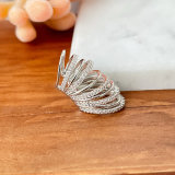 Big Zircon Ear Cuff ( Piece )