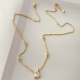 Square Charm Necklace