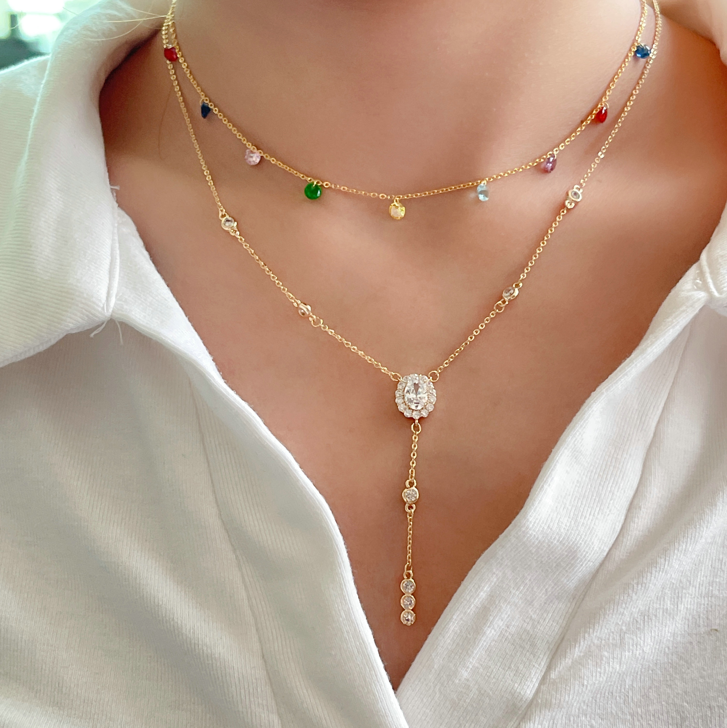 Long Drop Nekclace
