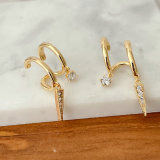 Arrow Drop Ear Cuff ( two piece )