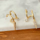 Arrow Drop Ear Cuff ( two piece )